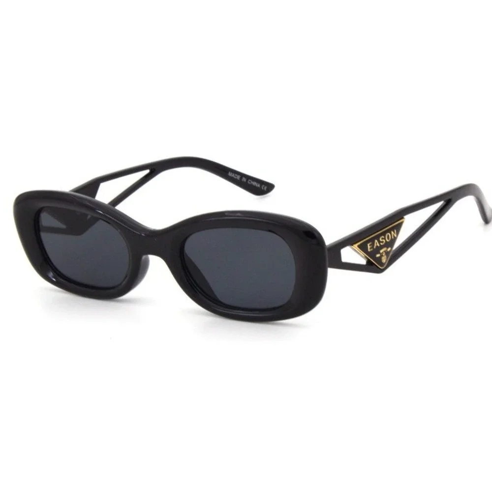 Sunglasses Oval‎ Frame Fashion Designer Shades Women Elegant Outdoor Beach Style